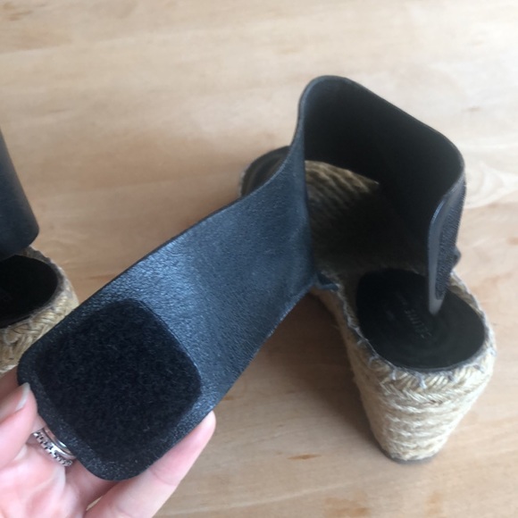 CÉLINE Wedge Espadrille Sandals Size 36 - Picture 11 of 13